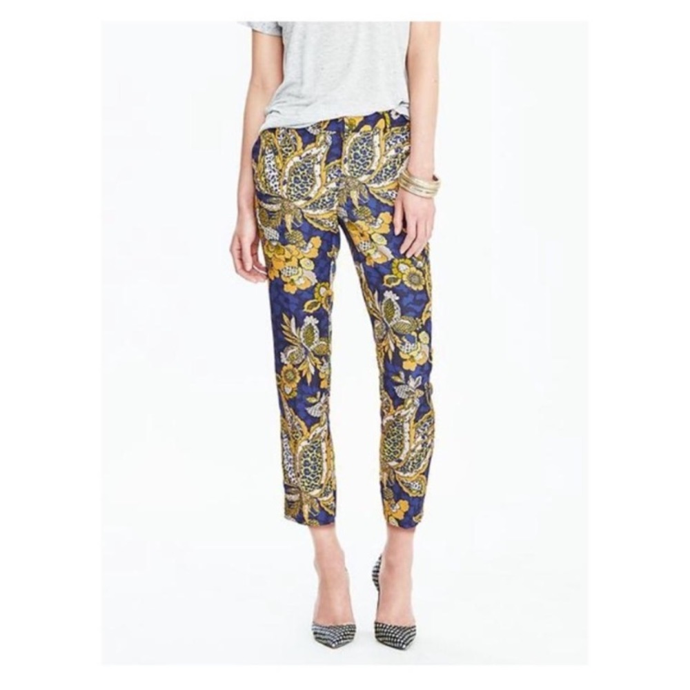 Banana Republic Avery Cropped Pant size 0